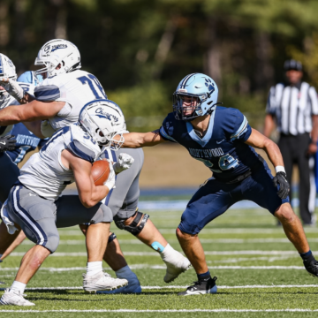 Chargers earn first win